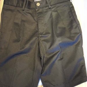 Boys Black Uniform shorts
